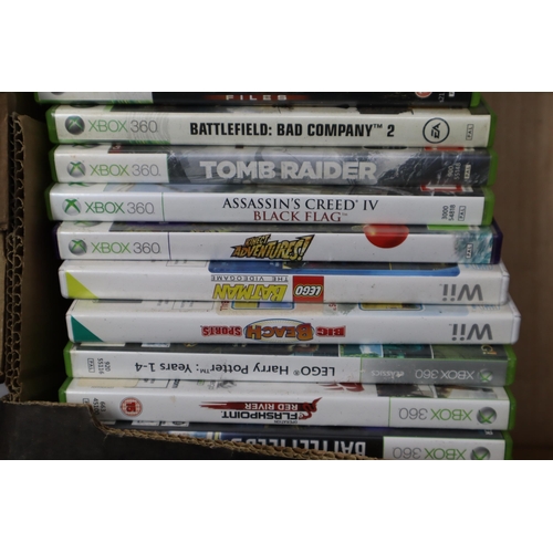 735 - Selection of XBox 360 and Nintendo Console Games