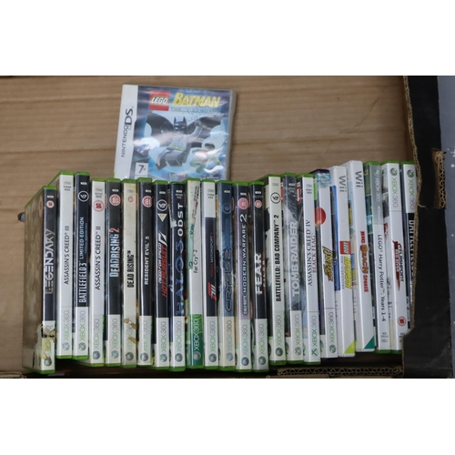 735 - Selection of XBox 360 and Nintendo Console Games