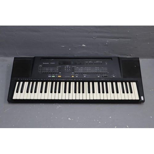 748 - Technics KN200 (SX-KN200) Keyboard. No Power Lead, Untested