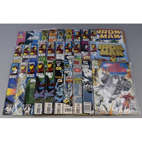 522 - Selection of Vintage Marvel's Iron Man Comic Books