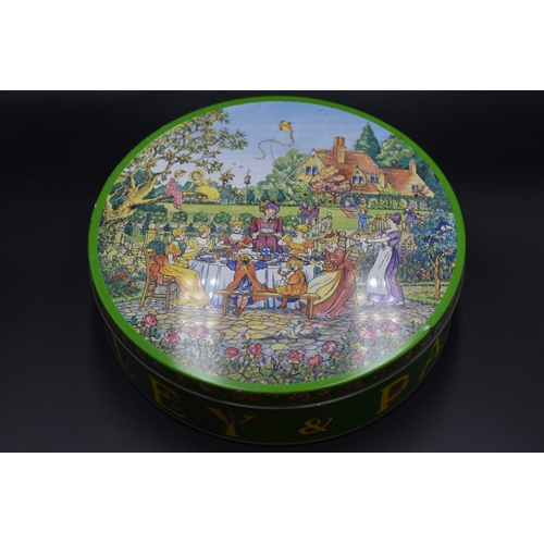 82 - Huntley & Palmers ‘The Garden Party’ Biscuit Tin