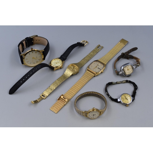 76 - A Selection of Ladies Quartz and Mechanical Watches To Include Rotary, Sekonda, Timex and More