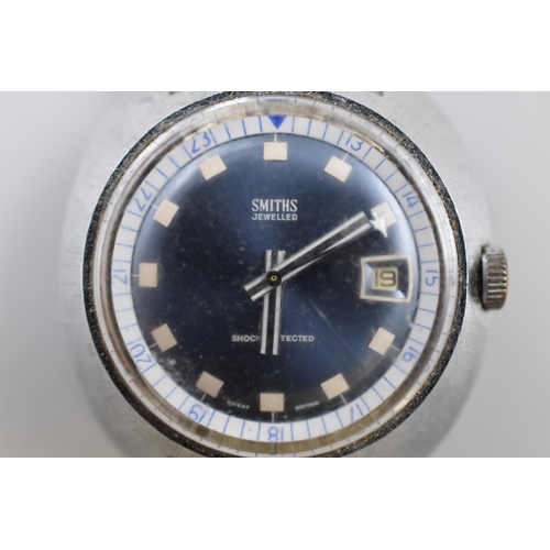 83 - A Smiths Jewelled Mechanical Gent's Watch, Working