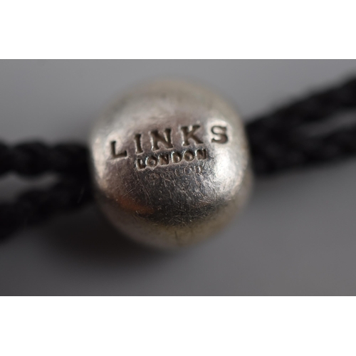 90 - Links of London Skull themed adjustable Bracelet