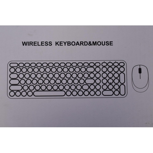 547 - As New Boxed Wireless Keyboard and Mouse Combo Kit