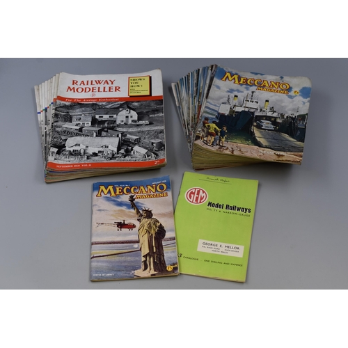 473 - A Large Selection of 1960's Meccano and Railway Modellers Magazines