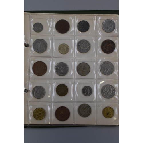 146 - Album Containing approx. 100 Coins including Roman, British and Foreign