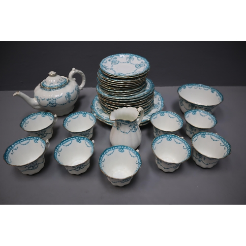 329 - VINTAGE ALLERTONS BONE CHINA TEA SET 