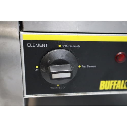 558 - A Buffalo GF269 2400W Commercial Stainless Steel Toaster, Powers On When Tested