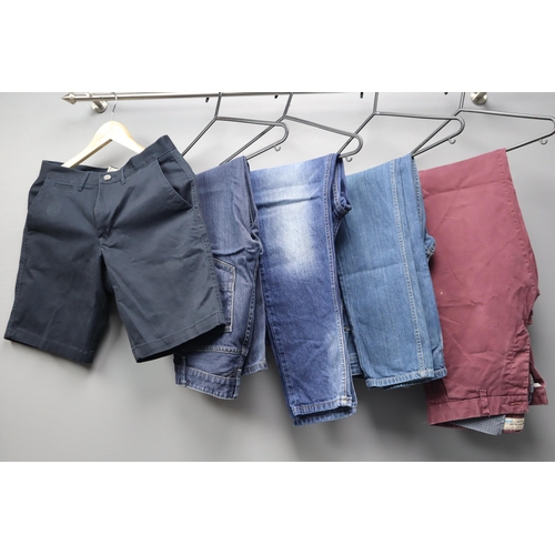 566 - Four pairs mens Next jeans size 30