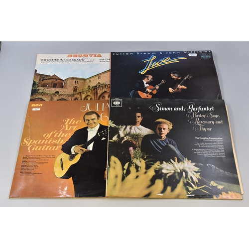 487 - A Selection of Vinyl LP's To Include Mostly Sky, John Williams, And Classical Guitar