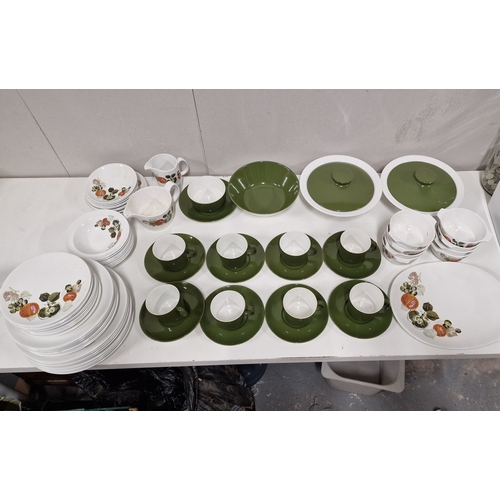 345 - Approx 77 Pieces of Johnson Brothers Snowbrite Dinnerware includes 2 Tureens with Lids, 8 Duos, Larg... 