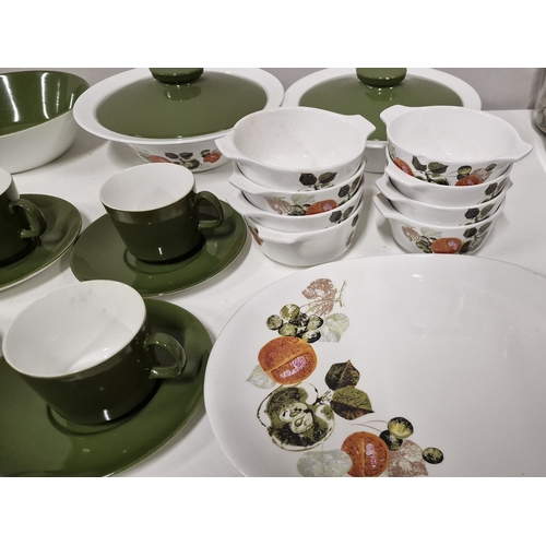 345 - Approx 77 Pieces of Johnson Brothers Snowbrite Dinnerware includes 2 Tureens with Lids, 8 Duos, Larg... 