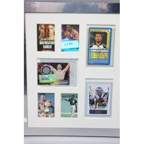 349 - Selection of Signed Framed Autographs (Some with Certificate of Authenticity) Including Jose Klebers... 