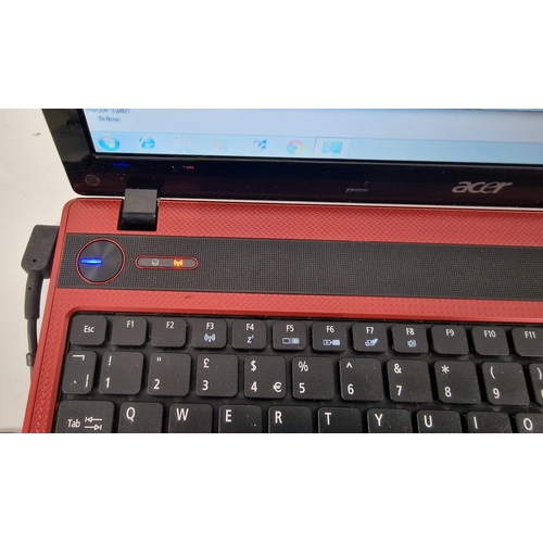 509 - Acer Aspire Laptop. Hdmi port, 3 gig Ram, pentium dual core processor, 300gig hard drive. Working at... 