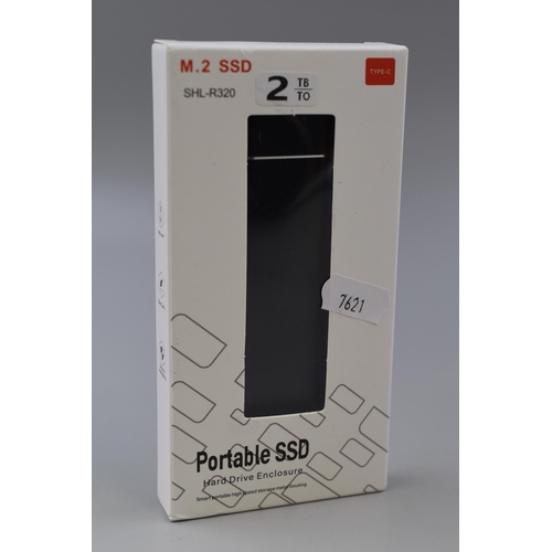 370 - 2TB Portable SSD Hard Drive in Box