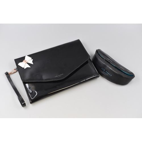 374 - Ted Baker of London Clutch Bag and a Pair of Tinted Sunglasses