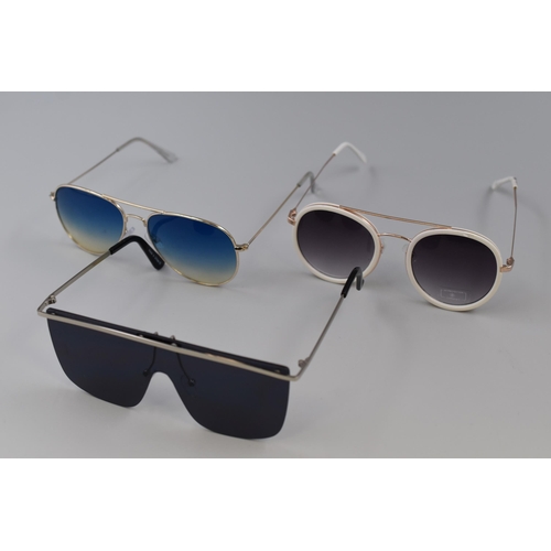 381 - Three Pairs of Designer Sunglasses