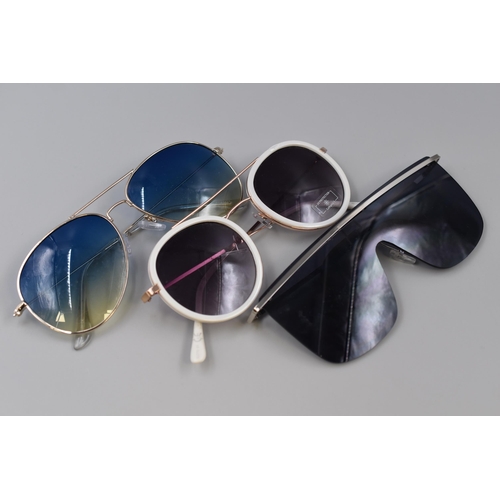 381 - Three Pairs of Designer Sunglasses