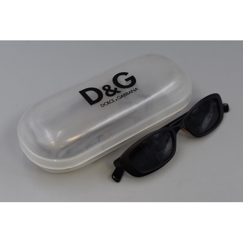 382 - Pair of Dolce & Gabbana Sunglasses with Case and Cloth