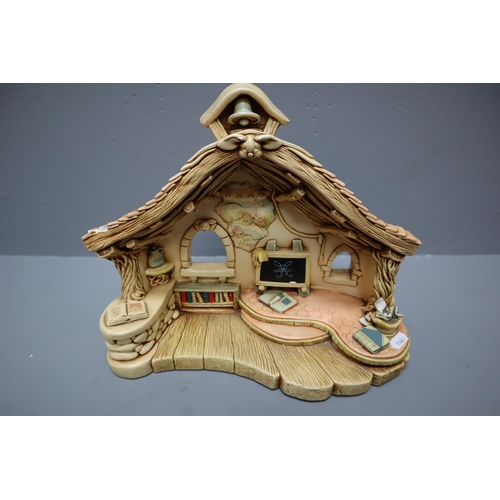 689 - Four Pieces of Pendelfin Chalkware including Dodger, Poppet, The Old School House and More