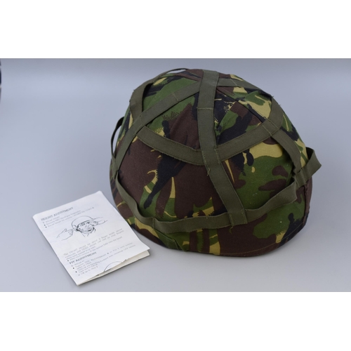 235 - British Military Army Camouflage Helmet (circa 2000)