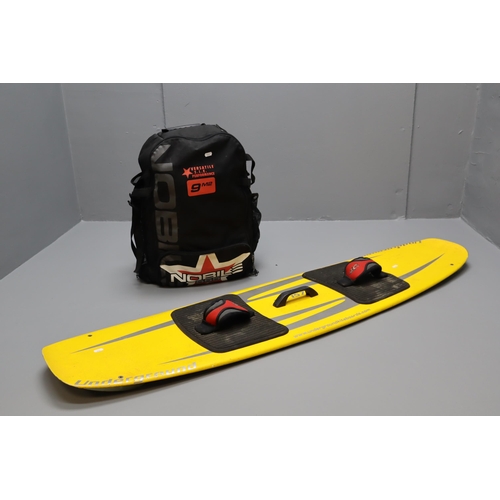 626 - Selection Including Nobile 555 Kite In Backpack Size 9.0 and Underground WT157 Kite Board Approx 62