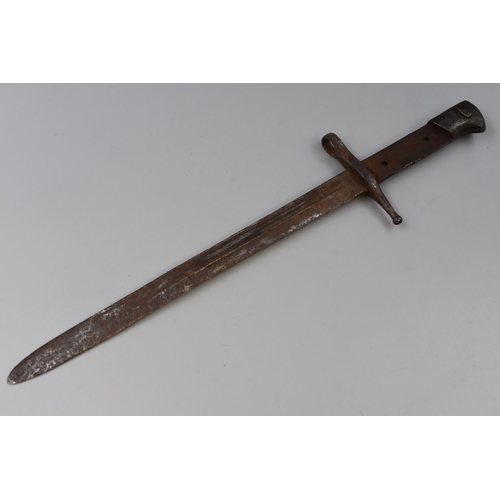 239 - A WWI Military Bayonet With Rifle Attachment, AF