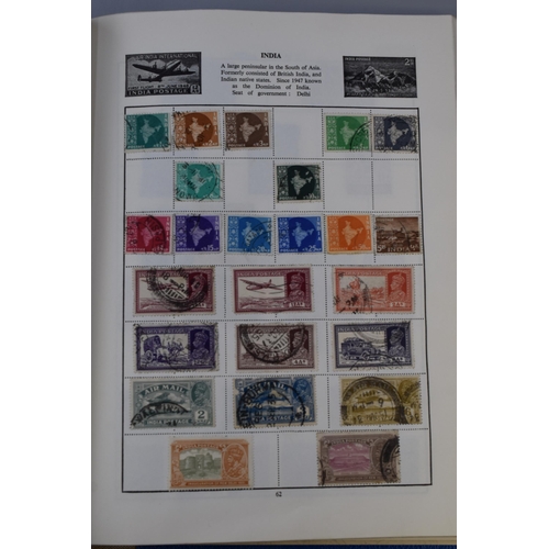 416 - A Stamp Book Containing a Large Selection of British and Worldwide Stamps To Include Canada, Germany... 