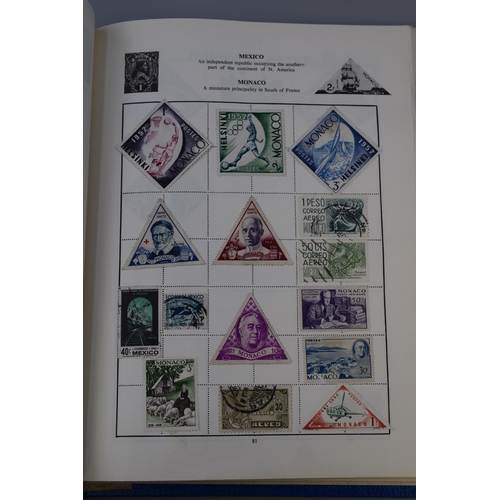 416 - A Stamp Book Containing a Large Selection of British and Worldwide Stamps To Include Canada, Germany... 