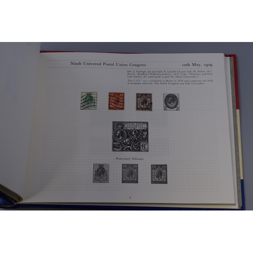 417 - A Great Britain Commemorative Stamps Book, Mostly Complete (1920's-1960's)