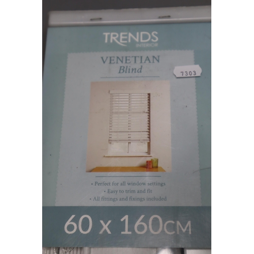 639 - Two Trends Interior Venetian blinds 60x160cm