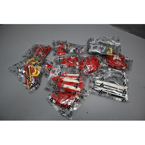 721 - Unknown Lego Type Kit in Sealed Bags seems to build a Crane unchecked item