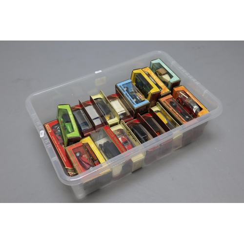 731 - A Selection of Twenty-Five Boxed Matchbox Models of Yesteryear Diecast Cars. To Include 1920 Rolls R... 