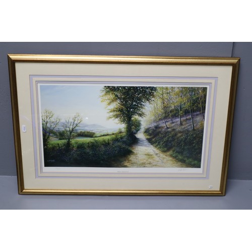 764 - Keith Carol Pencil Signed Print Entitled “Spring Slendour”. Framed and Glazed (31.5&rdqu... 