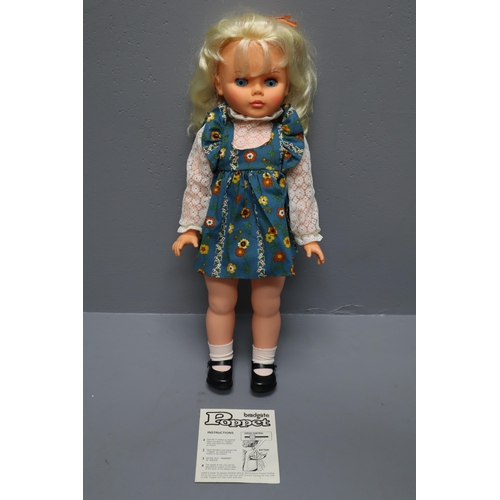 780 - A 1970's Palitoy Poppet Walking and Talking Doll (Appears New, But is Untested), With a Selection of... 