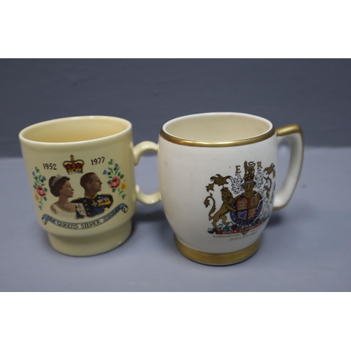 784 - A Selection of Twenty-Eight Commemorative Ceramics To Include Royal, VE Day, Pope, And Girl Guides