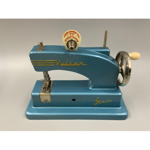 470 - Vulcan Junior Childs Sewing Machine with Instruction Booklet and Box 