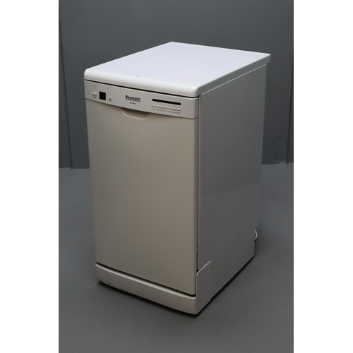 613 - Baumatic BDF465W dishwasher in working condition