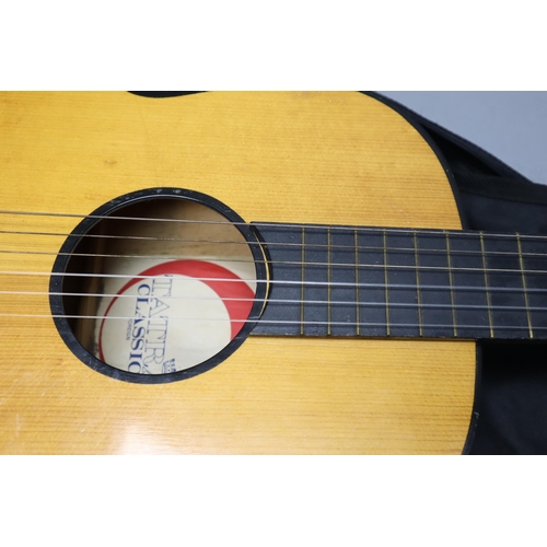 545 - A Tattra Classical Guitar, In Bag With Spare Strings