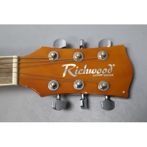 546 - Richwood, Artist series, acoustic guitar, model RA-12-SB