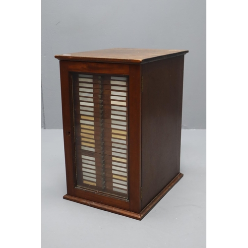 369 - Antique Mahogany 28 Drawers Collectors Cabinet (19.5