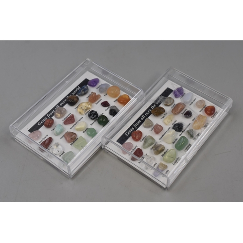 134 - Two Gem Stone of the World Sample Sets
