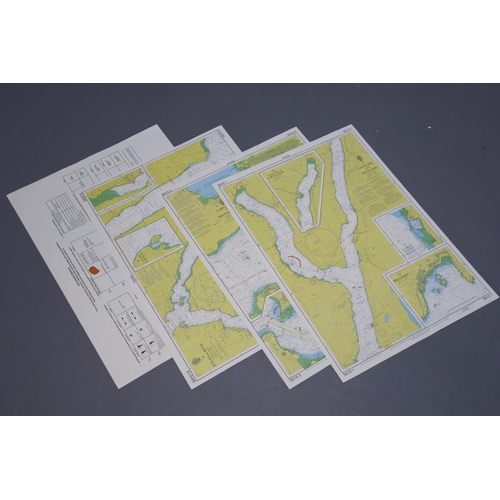 572 - Admiralty Leisure Nautical maps for the Firth of Clyde (11)