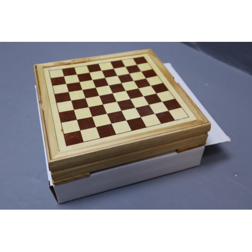 624 - 5 Games to include, The all new Enigma, X is for Unexplained, A games board including chess & do... 