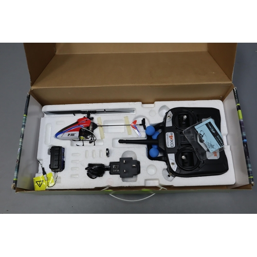 577 - Boxed Remote Control Blade MCP X Helicopter with Flybarless System seems to be complete