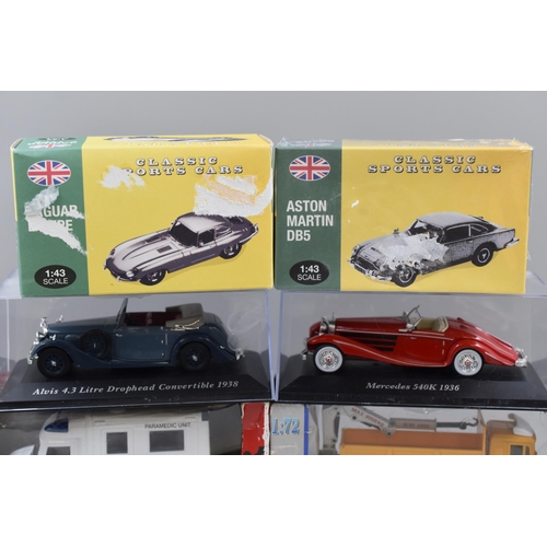 579 - Large collection of vintage car collecti