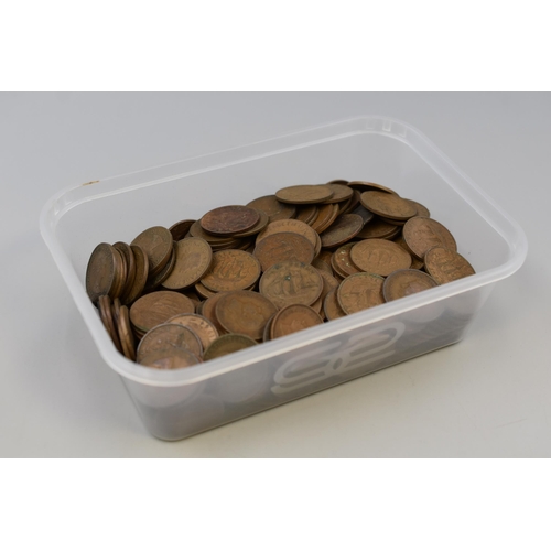 172 - Selection of mixed pre decimal copper coinage approx 1.6 kg.