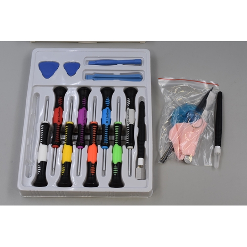 436 - Brand New Seventeen Piece Versatile Watch Repairers/ Jewellery Makers Precision Screwdriver Set