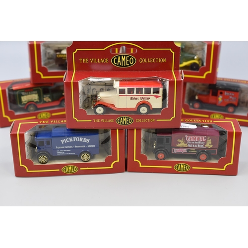 192 - Eight Boxed Cameo from Corgi 'The Village Collection' Vehicles and two without boxes (10)